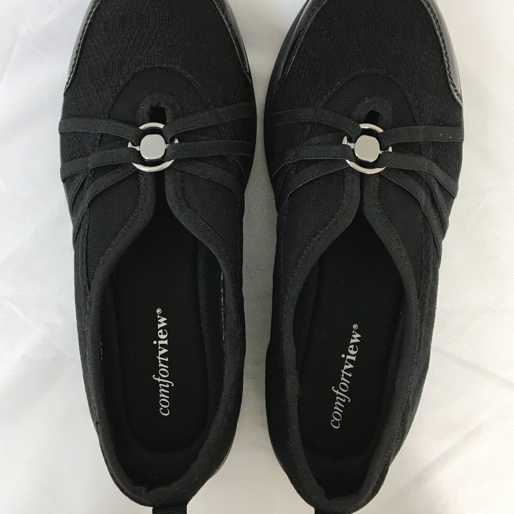 Comfortview Women's CV Sport Greer Slip On Sneaker Size 8 WW - Wide EXCELLENT - Picture 6 of 8